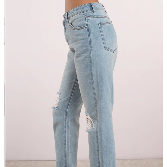 Tobi High Rise Girlfriend Jeans - Picture 2 of 4